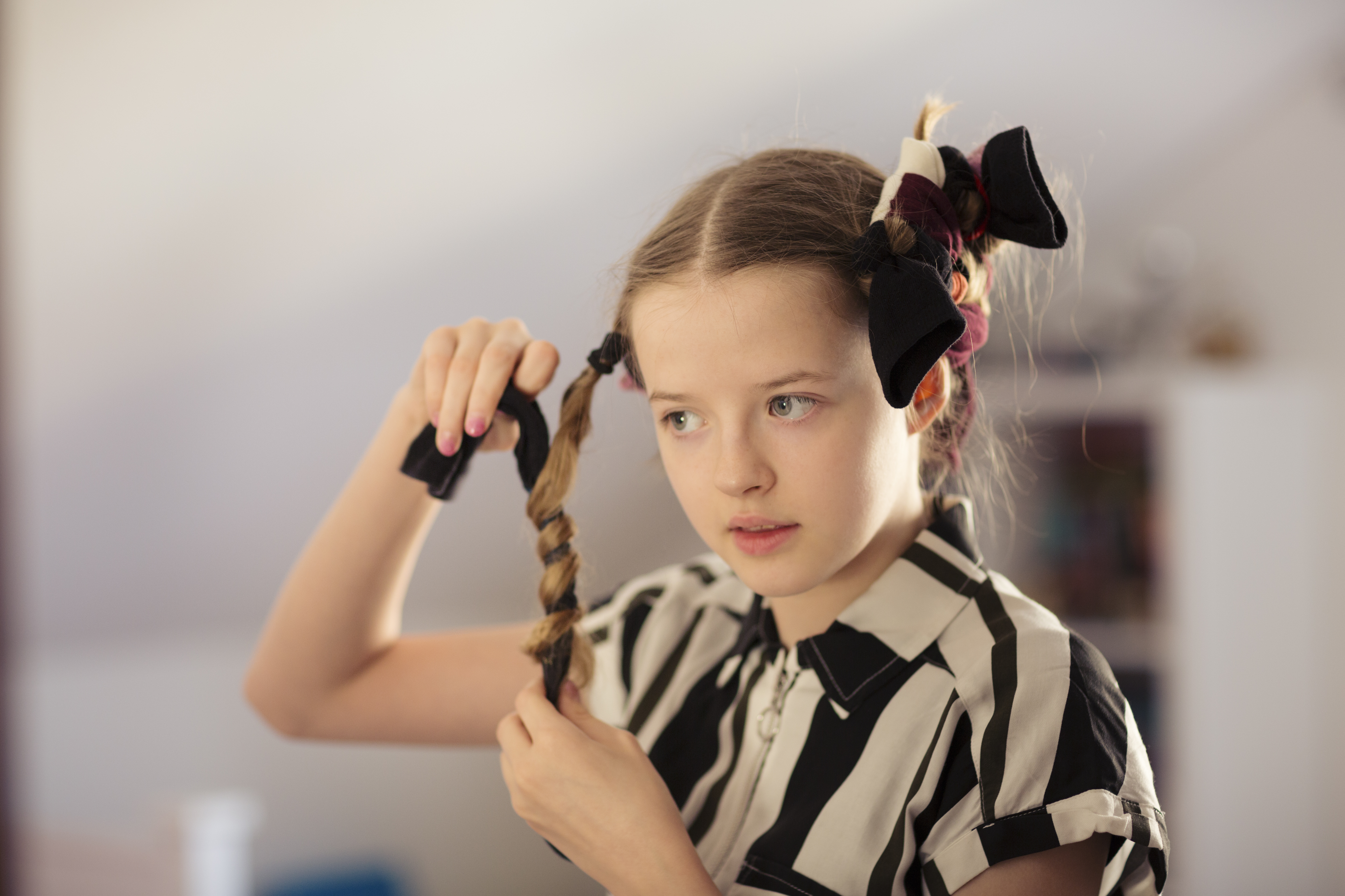 Heatless curls
